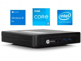 MINI CPU HP 260 G1 I3 4030U 8GB SSD240 WINDOWS 10 PRO