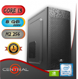 CPU INTEL CORE I3 10100F   8GB RAM   M2 256 10 GERACAO