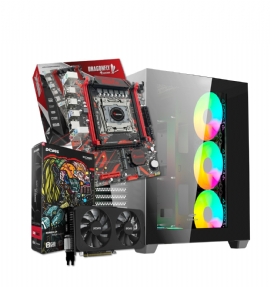 CPU GAMER DESINGIN INTEL XEON 32GB DDR4 M2 512GB PLACA DE VIDEO RX580 8GB 256BITS