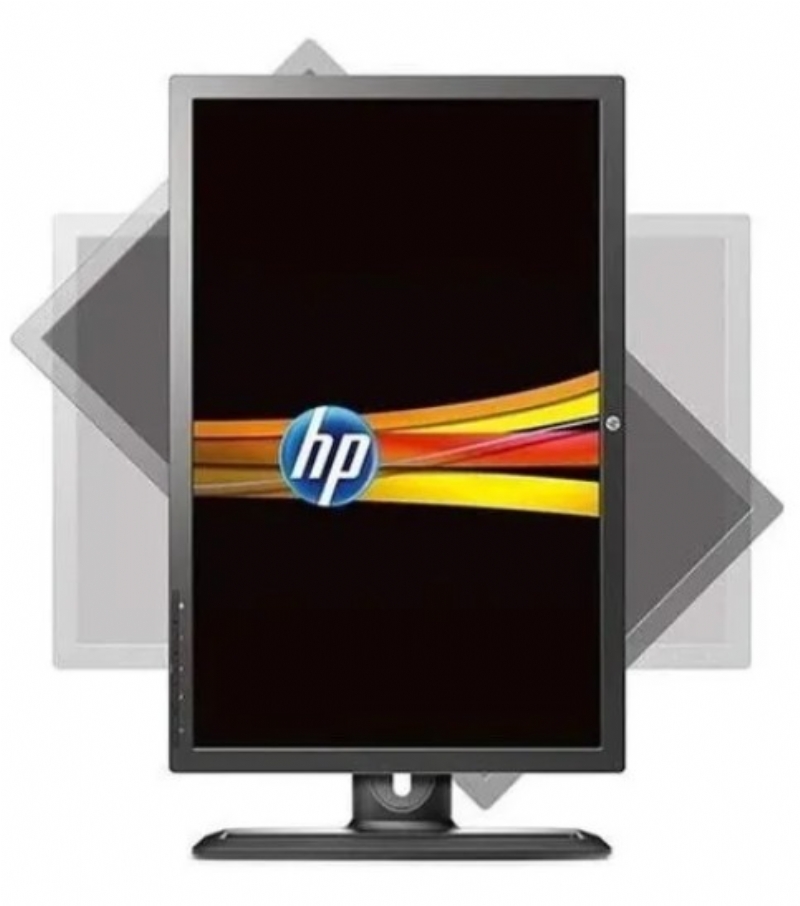 Monitor HP 22 Pol Led Com Ajuste de Altura VGA -DISPLAYPORT - DVI