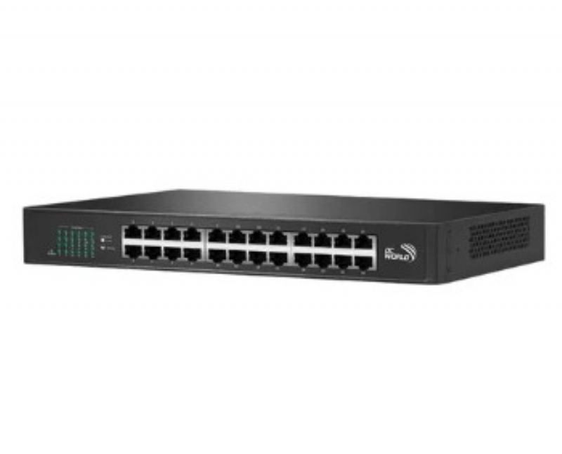 Switch 24 Portas DC WORD 10/100/1000Mbps