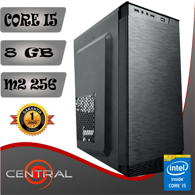 CPU INTEL CORE I5 - 8GB RAM - M2 256 3 GERAO
