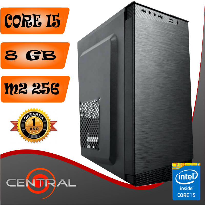 CPU INTEL CORE I5 8GB RAM M2 256 4 GERAO