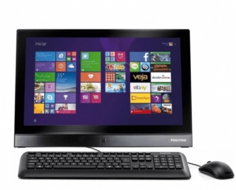 ALL IN ONE CORE I3 U2500 TELA 21.5 8GB RAM HD SSD 120GB
